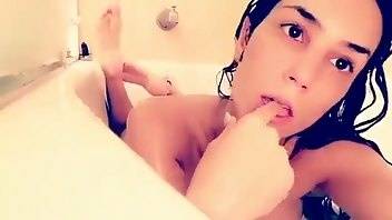 Tia Cyrus nude in the bathtub premium free cam snapchat & manyvids porn videos on galpictures.com
