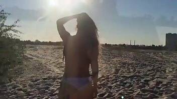 Genevieve Gandi Xana D on the beach premium free cam snapchat & manyvids porn videos on galpictures.com