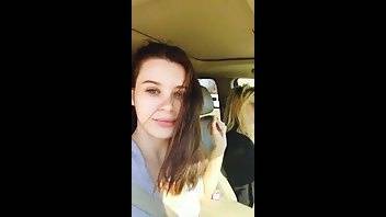 Lana Rhoades rides in car with girlfriend premium free cam snapchat & manyvids porn videos on galpictures.com