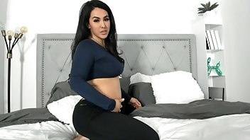 Makayla Divine swollen belly from buffet xxx premium porn videos on galpictures.com
