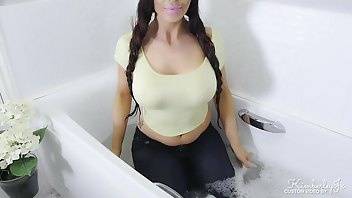 KimberleyJx wet shirt jeans and even wetter pussy xxx premium porn videos on galpictures.com