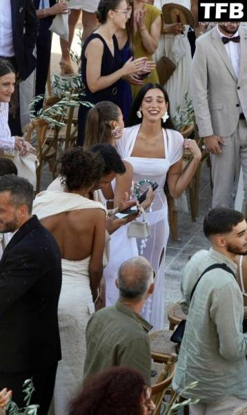 Dua Lipa Looks Stunning at the Wedding of Simon Jacquemus with Marco Maestri in Cap sur Charleval on galpictures.com