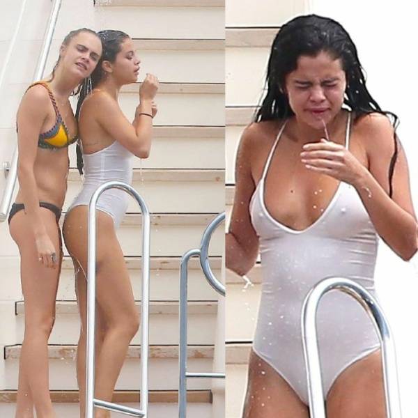 Selena Gomez Cara Delevingne Swimsuit Photos Leaked - Usa on galpictures.com