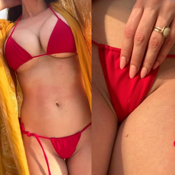 Abby Opel Nipple Beach Bikini Tease Onlyfans Video Leaked - Usa on galpictures.com