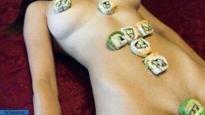 Christina Khalil Naked Body Sushi Onlyfans Set Leaked nude on galpictures.com