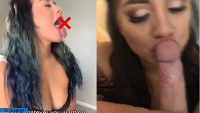 Girl offered to fulfill the fantasy and the dude agreed, taking his dick out of his pants TikTok XXX on galpictures.com