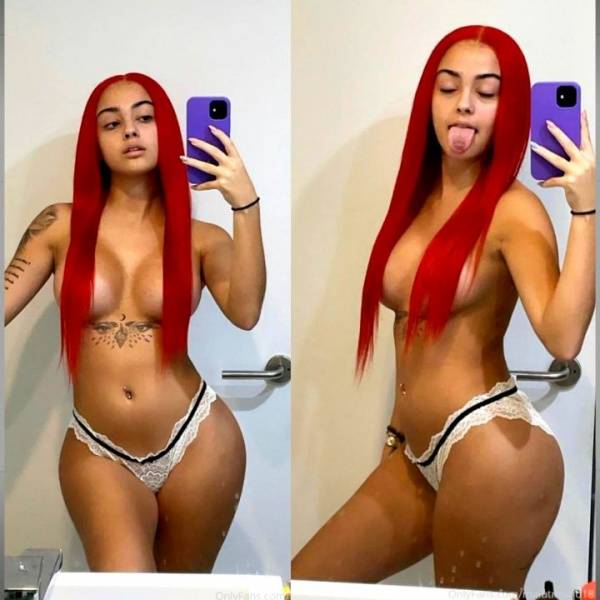 Malu Trevejo Topless Redhead Selfies Onlyfans Set Leaked - Usa on galpictures.com