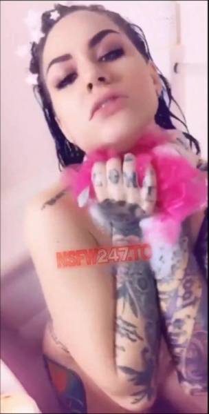 Karmen Karma bathtub dildo masturbation show snapchat premium free xxx porno video on galpictures.com