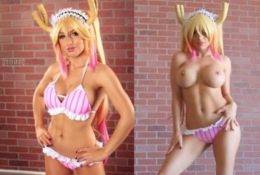 Liz Katz Nude Strip Tease Tohru Cosplay on galpictures.com