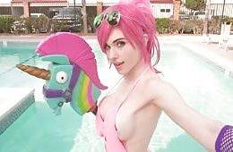 Amouranth Brite Bomber Fortnite on galpictures.com