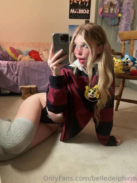 Belle Delphine Thong Ass Sonichu Selfie Onlyfans Set Leaked on galpictures.com