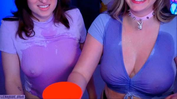 TheNicoleT Wet T-Shirt Livestream Fansly Video Leaked on galpictures.com