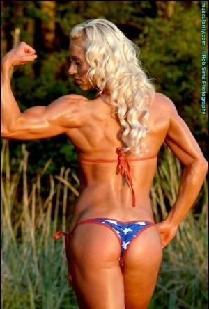 Muscularity Red White Sexy Blue on galpictures.com