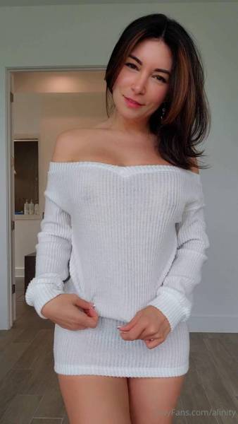 Alinity Nude Nipple See-Through Dress Onlyfans Video Leaked on galpictures.com